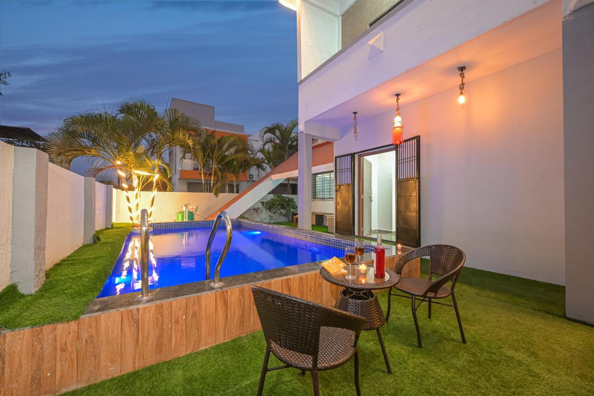Ll Empyrean Stay II Luxury Ll Celestial Unicorn Villa Ll 3Bhk Ll Ac Ll Private Big Pool Ll Lonavala Exteriör bild