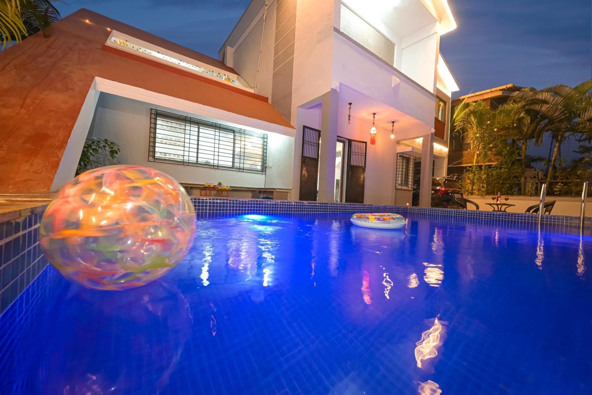 Ll Empyrean Stay II Luxury Ll Celestial Unicorn Villa Ll 3Bhk Ll Ac Ll Private Big Pool Ll Lonavala Exteriör bild