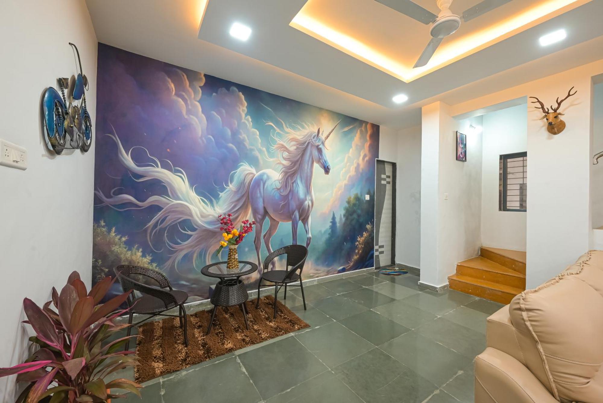 Ll Empyrean Stay II Luxury Ll Celestial Unicorn Villa Ll 3Bhk Ll Ac Ll Private Big Pool Ll Lonavala Exteriör bild