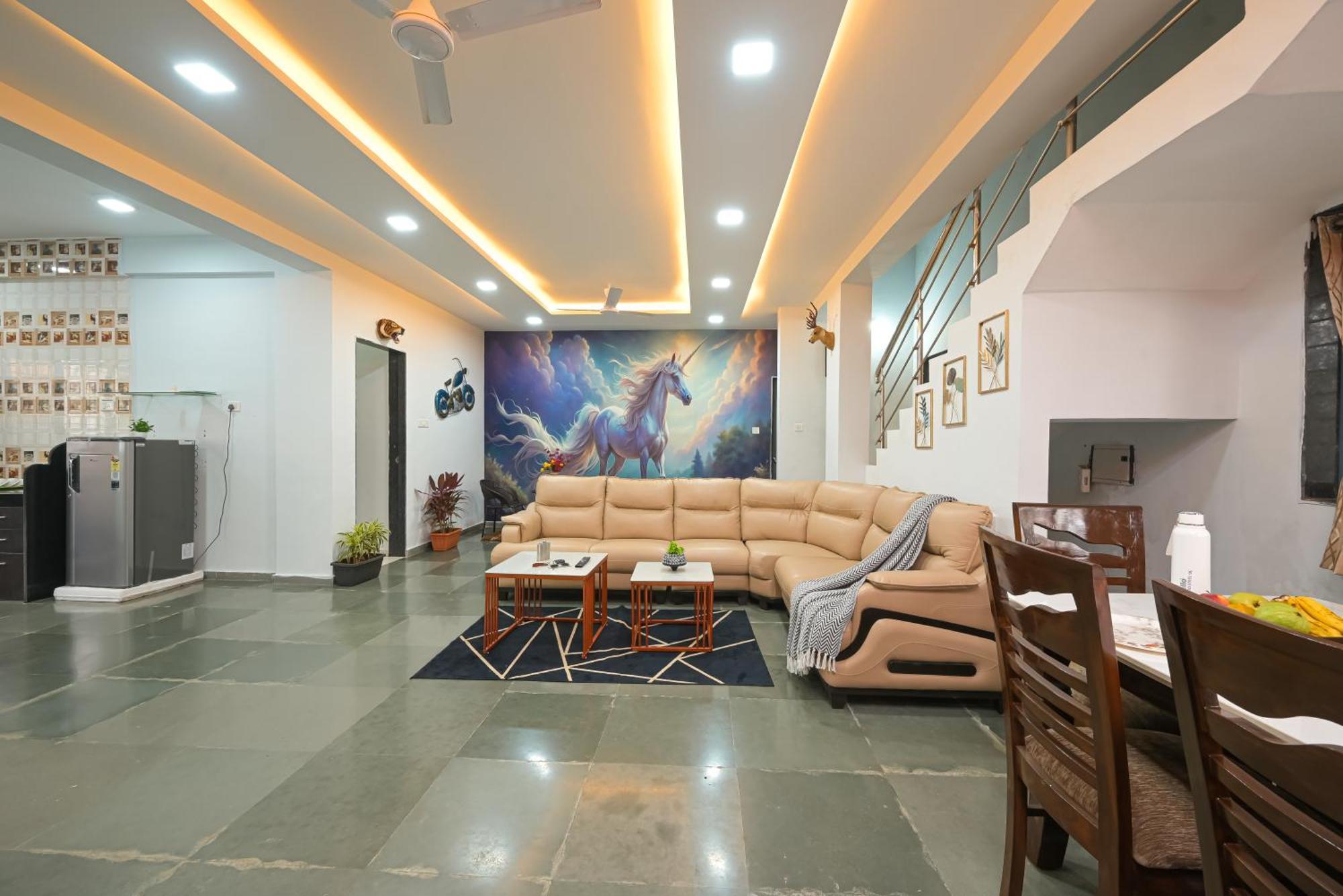 Ll Empyrean Stay II Luxury Ll Celestial Unicorn Villa Ll 3Bhk Ll Ac Ll Private Big Pool Ll Lonavala Exteriör bild