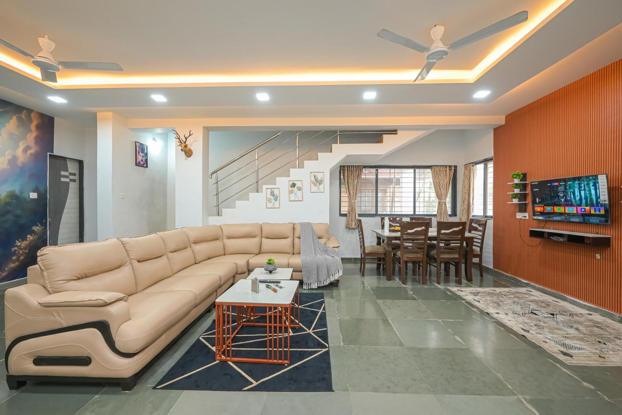 Ll Empyrean Stay II Luxury Ll Celestial Unicorn Villa Ll 3Bhk Ll Ac Ll Private Big Pool Ll Lonavala Exteriör bild